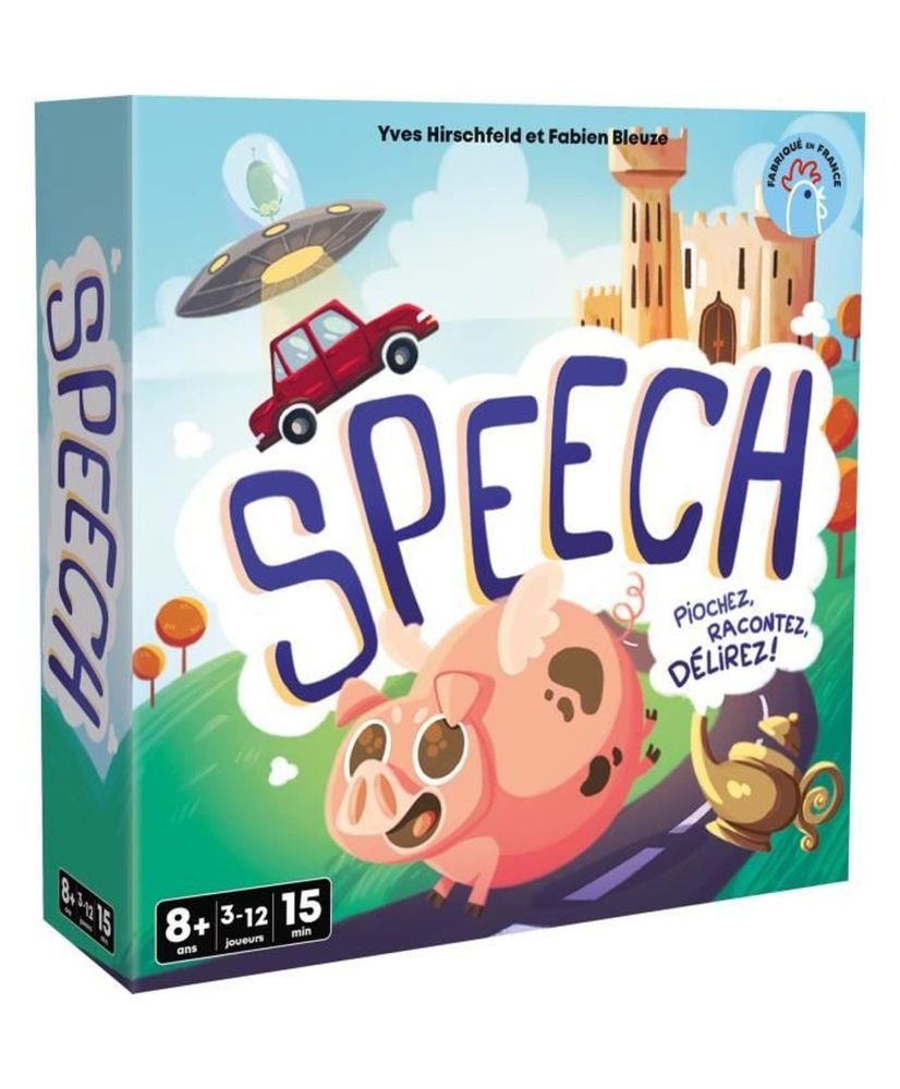  Speech - Asmodee - Invent a story - 4 game modes