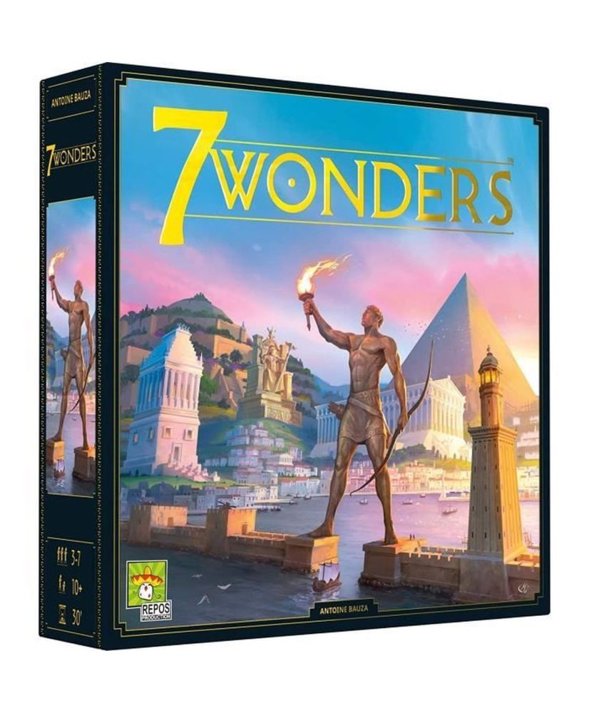 Rest Production 7 Wonders - New Version Unbox Now Board Game Rest Production 7 Wonders - New Version Unbox Now Board Game