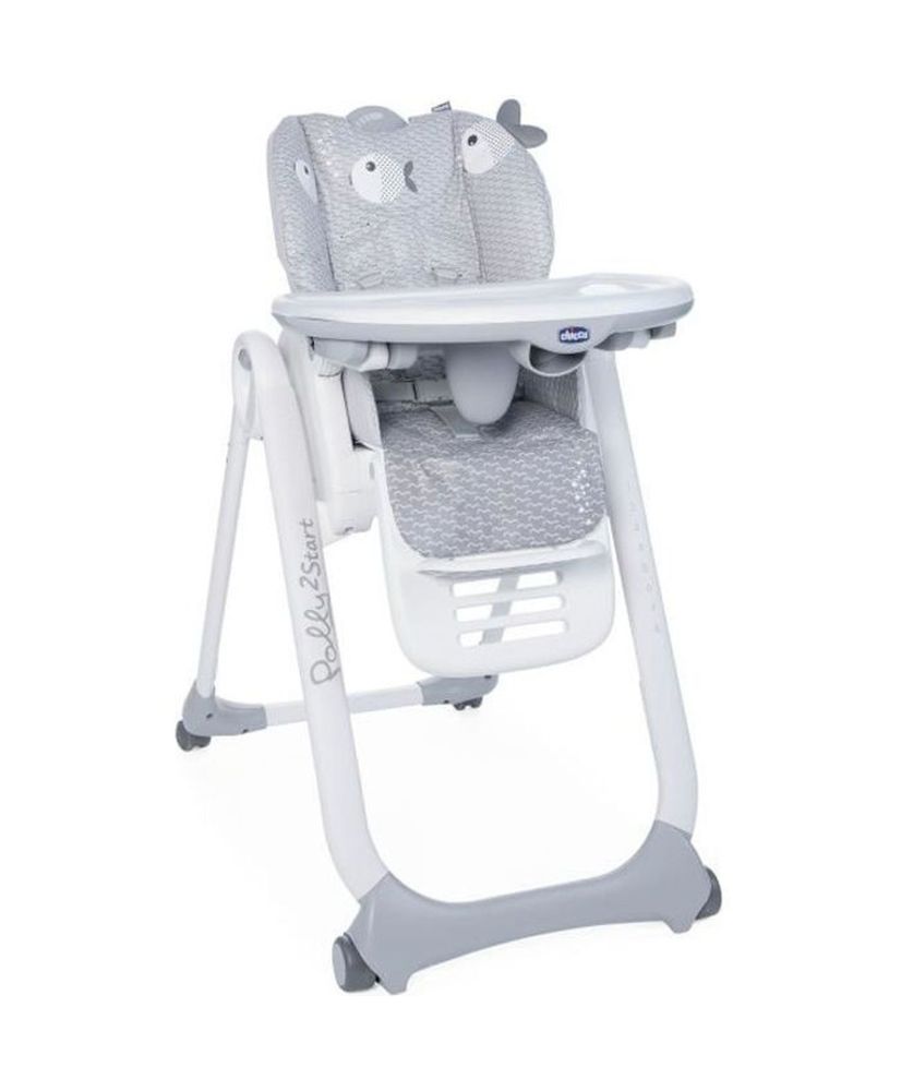 Seggiolone scalabile CHICCO Polly 2 Dots - Misto - da 0 mesi a 3 anni - Grigio Seggiolone scalabile CHICCO Polly 2 Dots - Misto - da 0 mesi a 3 anni - Grigio