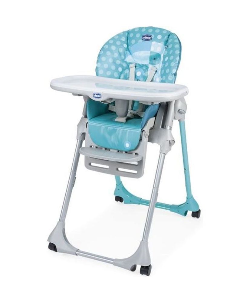 Chaise Haute Polly Easy - CHICCO - Tucano - Réglable - Bébé - Bleu Chaise Haute Polly Easy - CHICCO - Tucano - Réglable - Bébé - Bleu