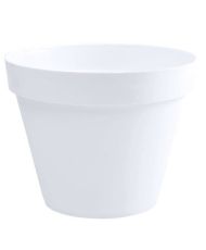 Runder Blumentopf Ø 48 x 40 cm – 43 L – Weiß