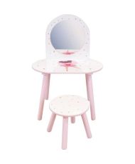 Dressing table with stool - Ballerina dancer 48 x 60 x 40 / 27 x 28 x 28 cm