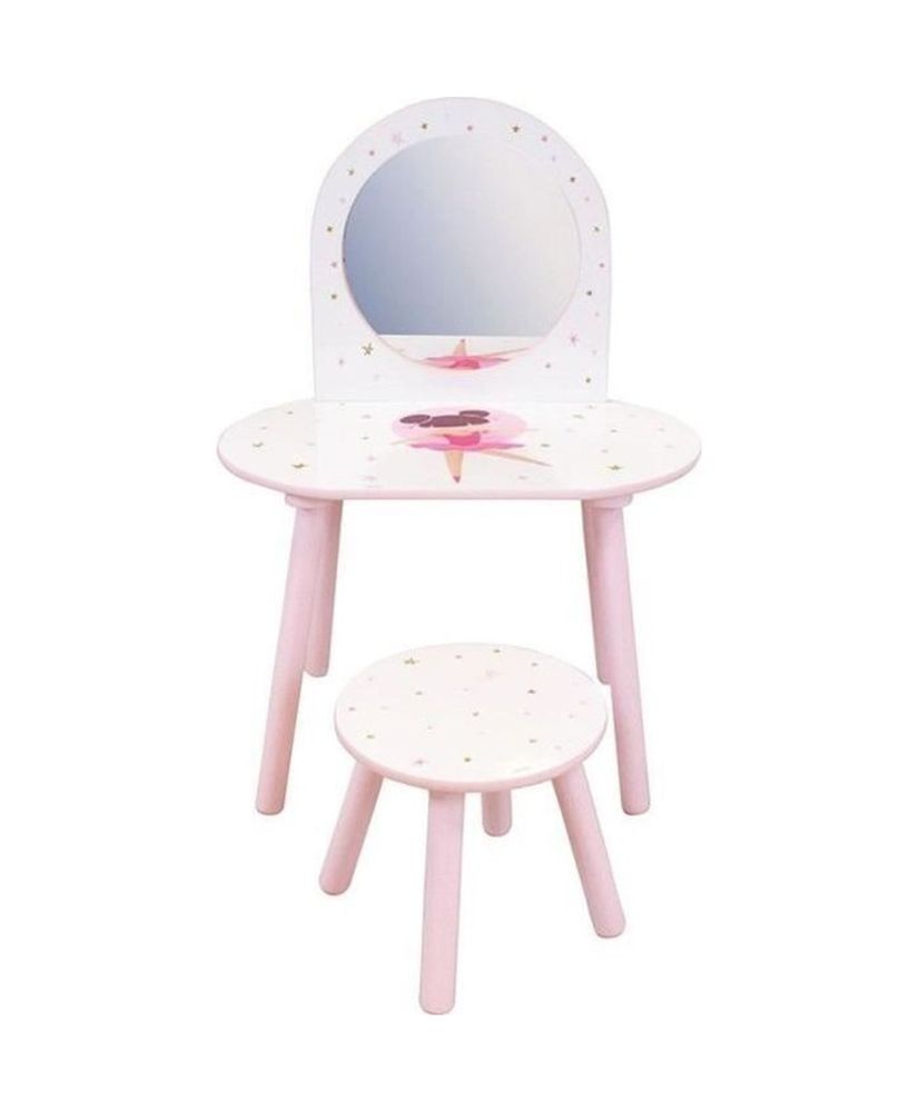 Dressing table with stool - Ballerina dancer 48 x 60 x 40 / 27 x 28 x 28 cm Dressing table with stool - Ballerina dancer 48 x 60 x 40 / 27 x 28 x 28 cm