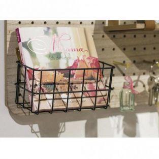 Wire Basket 16.5 x 8 x 8 cm - Black