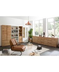 Kleiderschrank IMAGE 7 – Eiche – 2 Türen + 2 Schubladen – 80 x 191 x 40 cm