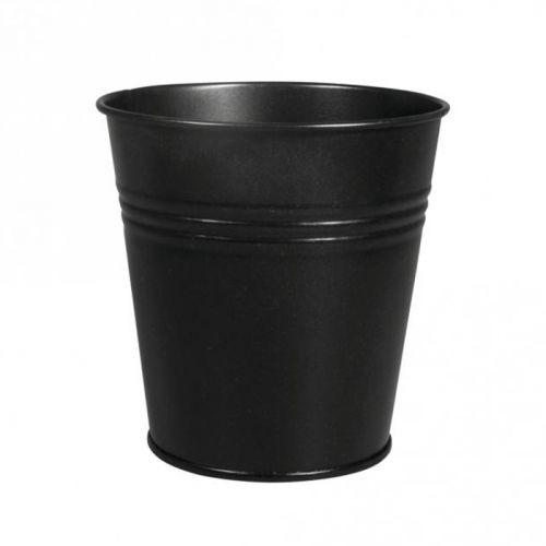 Gobelet métallique noir Ø 10,5 x 11 cm Gobelet métallique noir Ø 10,5 x 11 cm