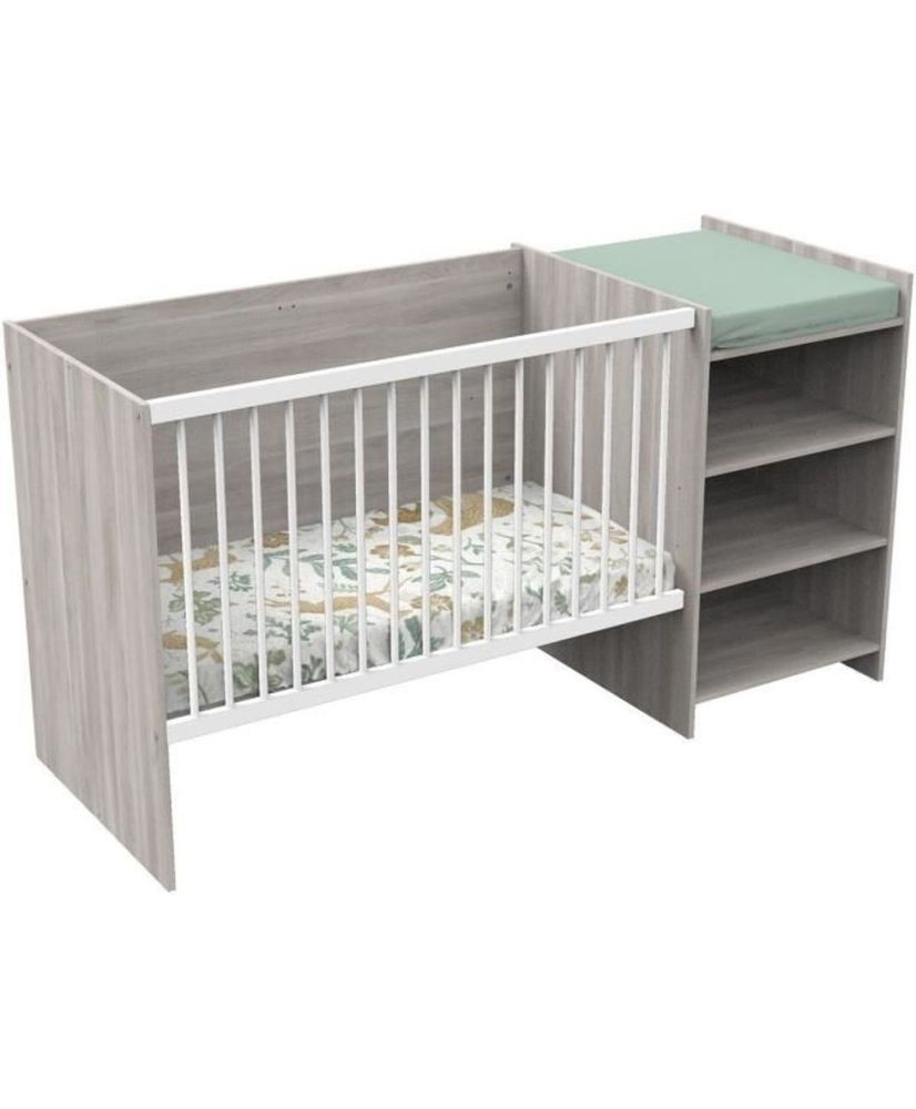 Cuna combinada - 120 x 60 cm - Convertible a 90 x 190 cm Cuna combinada - 120 x 60 cm - Convertible a 90 x 190 cm