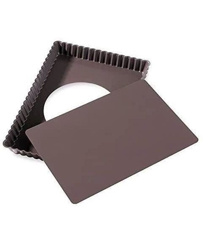 Stampo per crostata rettangolare 31 x 21 x 3 cm base removibile Stampo per crostata rettangolare 31 x 21 x 3 cm base removibile