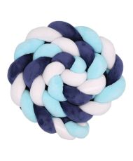 Tresse de décoration - Coussin - Velours - 200 cm - Bleu 