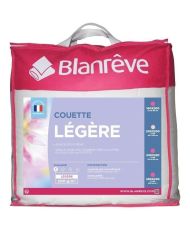 Leichte Mikrofaser-Bettdecke – 200 x 200 cm – Weiß