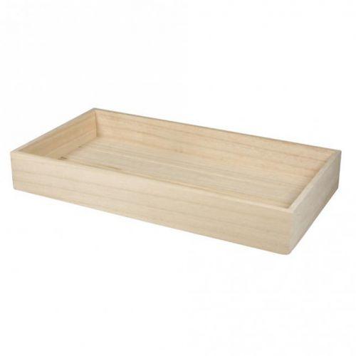 Rectangular wooden tray to customize 36 x 18,5 x 5 cm Rectangular wooden tray to customize 36 x 18,5 x 5 cm