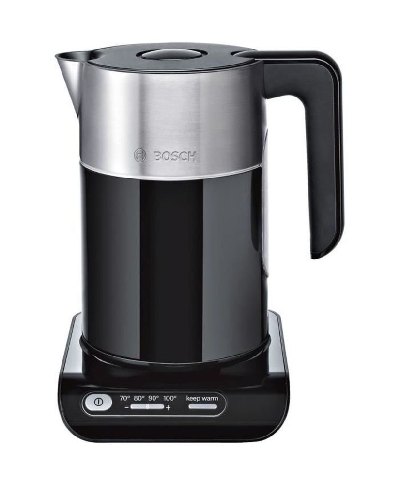 Bollitore elettrico - 1,5 L - 2400 W - Mantieni caldo - Anticalcare - Nero Bollitore elettrico - 1,5 L - 2400 W - Mantieni caldo - Anticalcare - Nero