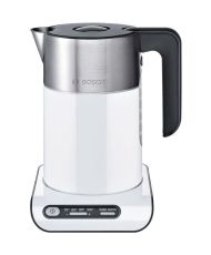 BOSCH Wasserkocher – Weiß – 1,5 l – 2400 W – 4 Temperaturstufen