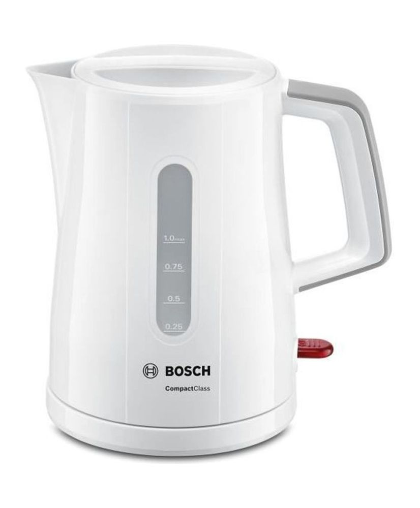 Bollitore elettrico CompactClass - BOSCH - 2,4 kWatt - 1 L - Bianco Bollitore elettrico CompactClass - BOSCH - 2,4 kWatt - 1 L - Bianco