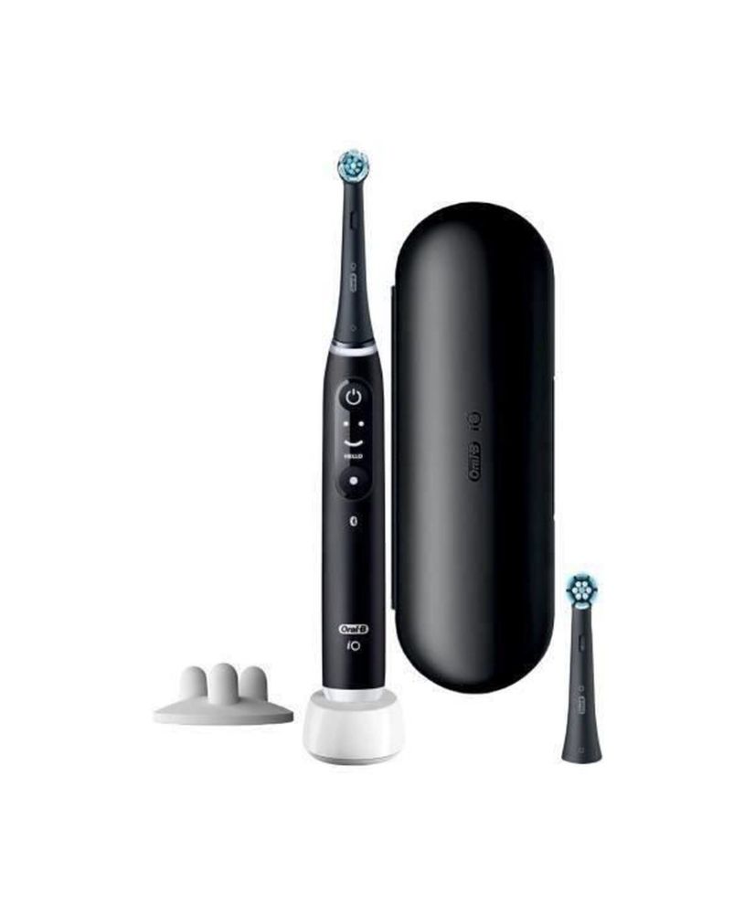 Elektrische Zahnbürste Oral-B Black – 3 Bürstenköpfe – 5 Putzmodi – integrierter Timer Elektrische Zahnbürste Oral-B Black – 3 Bürstenköpfe – 5 Putzmodi – integrierter Timer