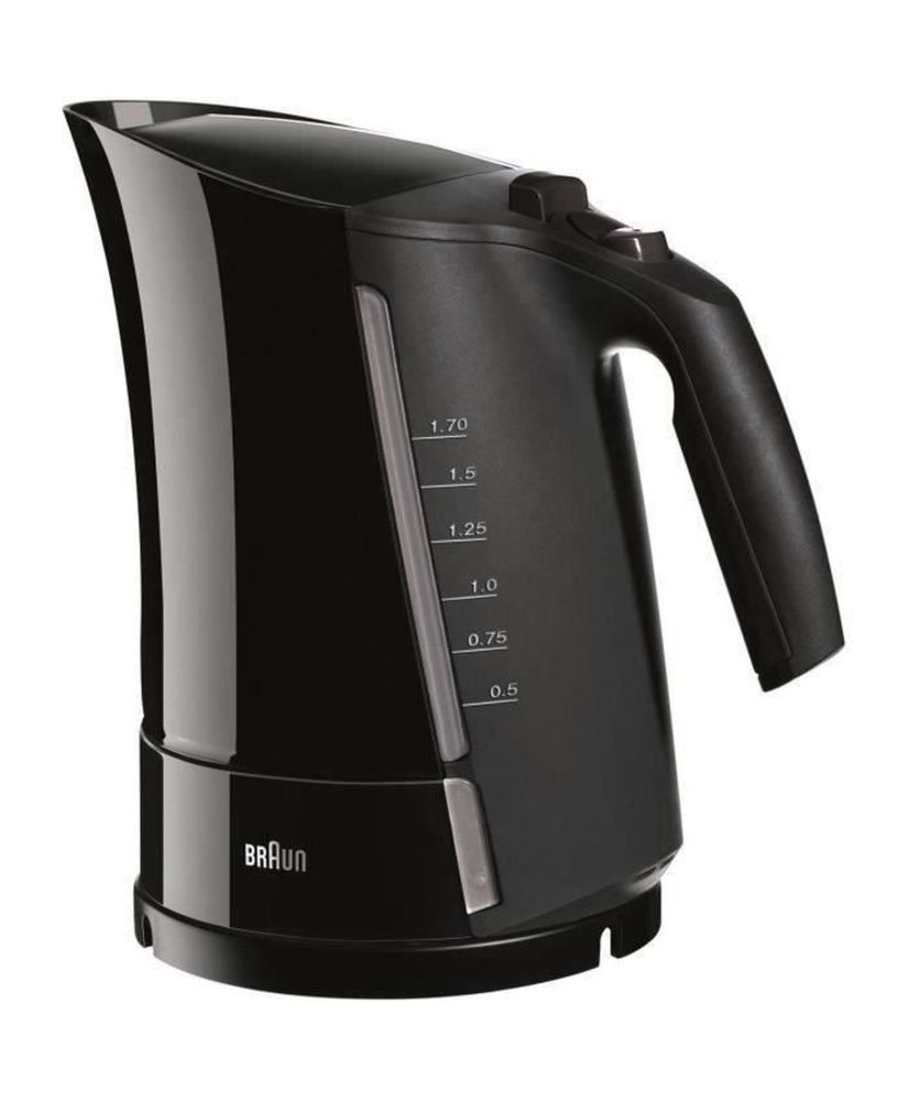 Bouilloire - 1,7L - Noir - Chauffe ultra-rapide 45s - Filtre anti-calcaire amovible Bouilloire - 1,7L - Noir - Chauffe ultra-rapide 45s - Filtre anti-calcaire amovible