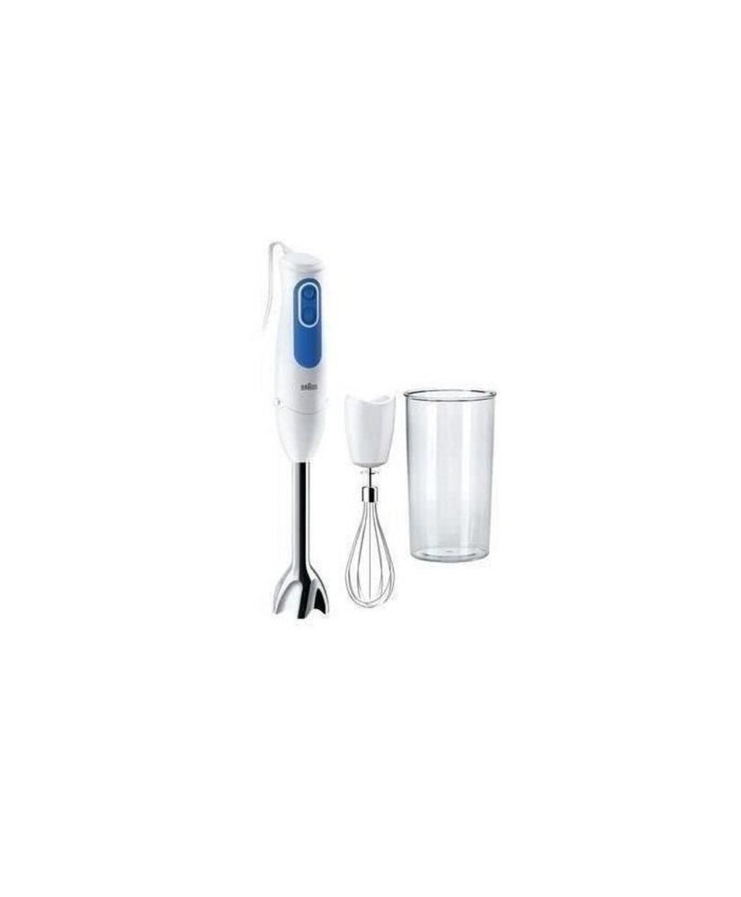 Frullatore ad immersione 750 W - Bianco - Blu Frullatore ad immersione 750 W - Bianco - Blu