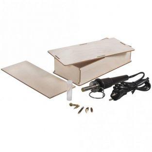 Coffret Pyrograveur - Boîte en bois