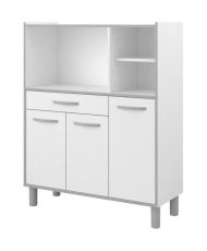 Buffet combiné de cuisine 101 cm Blanc - OSLO