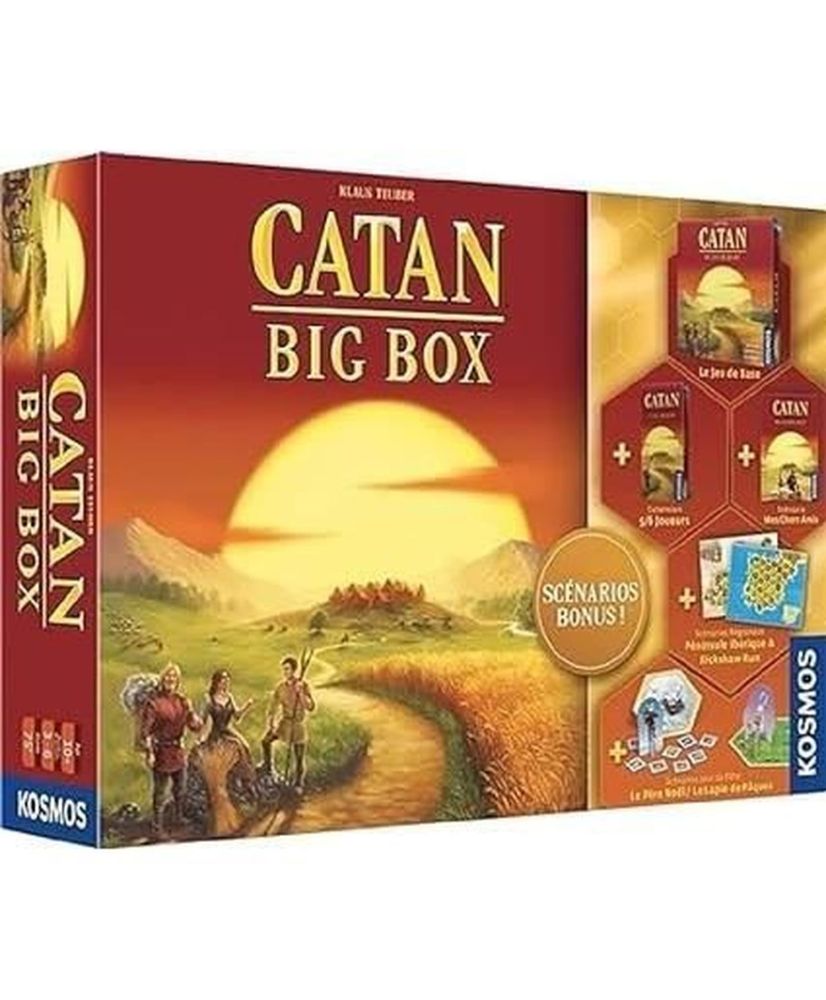 Kosmos Catan : Big box Unbox Now Jeu de société Kosmos Catan : Big box Unbox Now Jeu de société