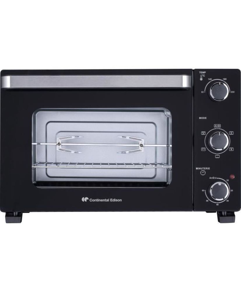 Elektrischer Minibackofen 46L schwarz - 1800W Elektrischer Minibackofen 46L schwarz - 1800W