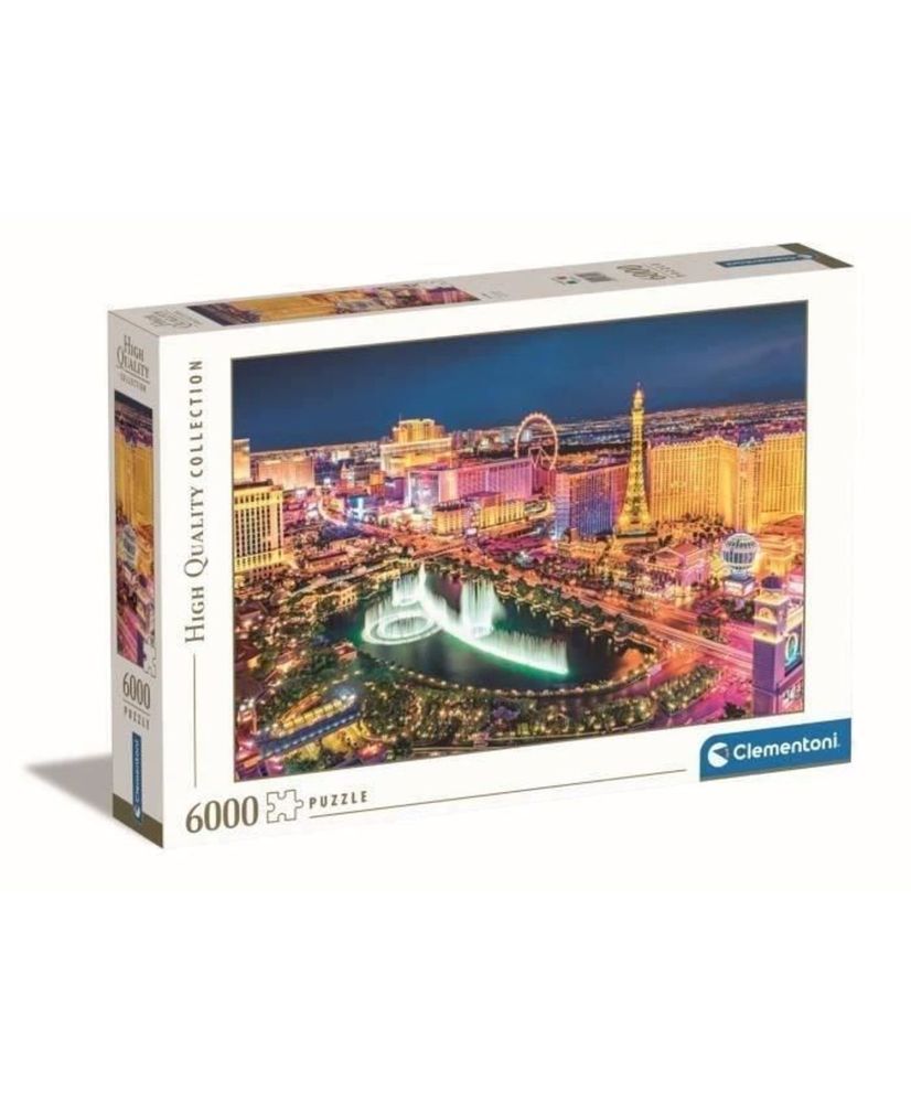 6000-teiliges Puzzle – Clementoni – Las Vegas – Fesselnde Bilder 6000-teiliges Puzzle – Clementoni – Las Vegas – Fesselnde Bilder