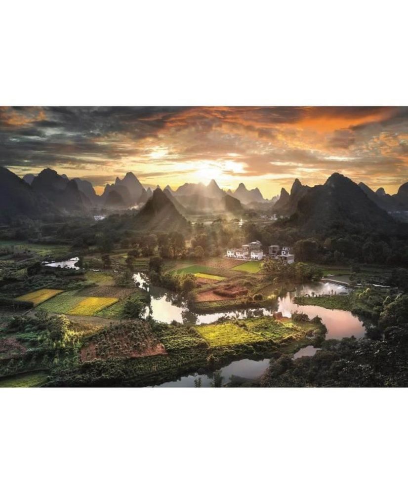 Puzzle - Clementoni - View of China - 2000 pièces - Multicolore Puzzle - Clementoni - View of China - 2000 pièces - Multicolore