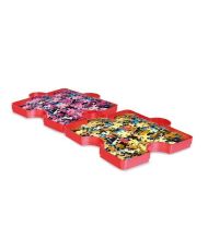 Puzzle sorting box - 6 storage compartments in the shape of a puzzle piece