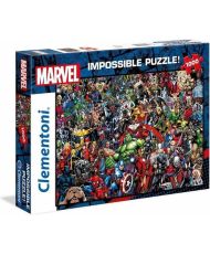 Puzzle Impossible 1000 pièces Marvel - Clementoni