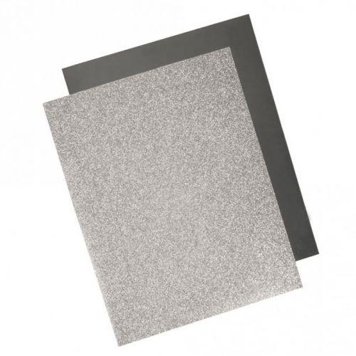 Transfert thermocollant métallique à repasser 21,5 x 28 cm - Argenté Transfert thermocollant métallique à repasser 21,5 x 28 cm - Argenté