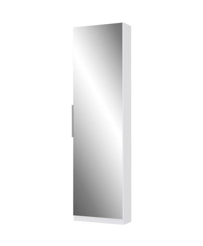 CALMA Zeitgenössischer Schuhschrank mattweiß – 50 cm CALMA Zeitgenössischer Schuhschrank mattweiß – 50 cm