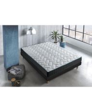 Sommier + matelas 140 x 190 cm + Couette + 2 Oreillers