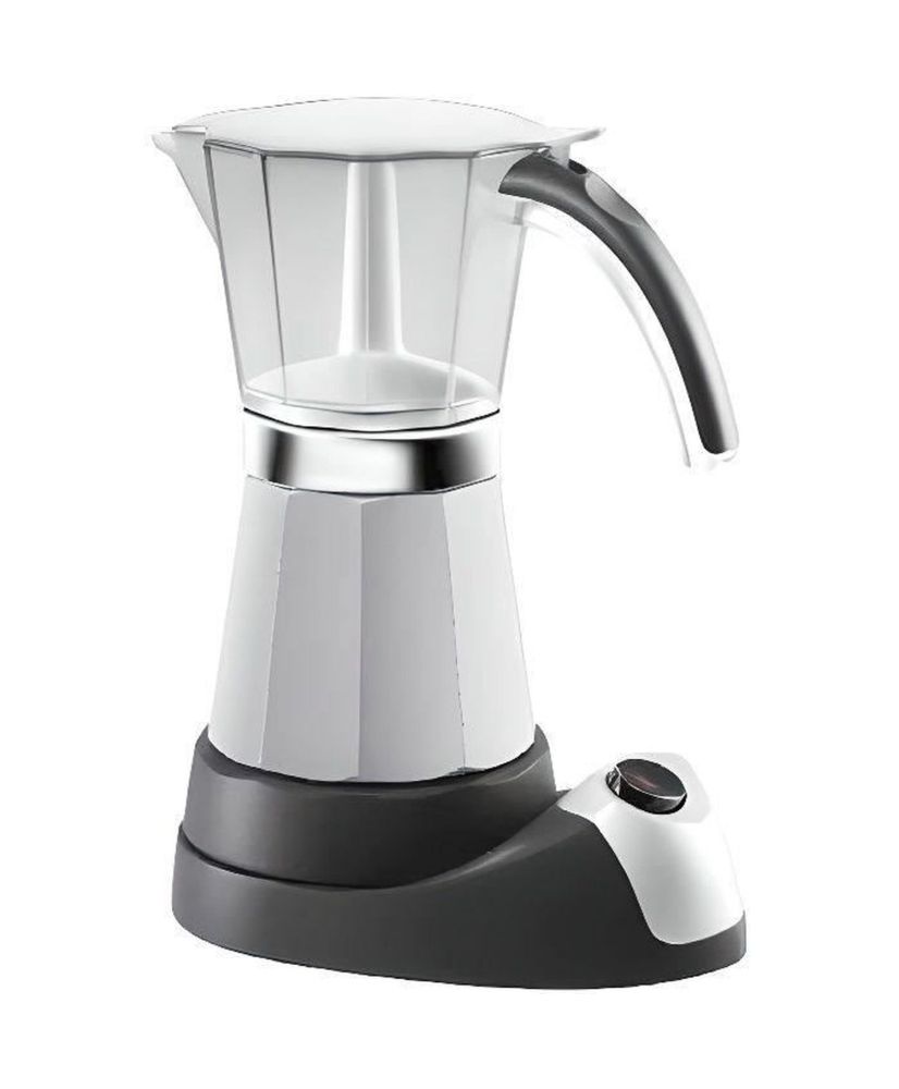 Electric coffee maker - White - 6 cups - 450W Electric coffee maker - White - 6 cups - 450W