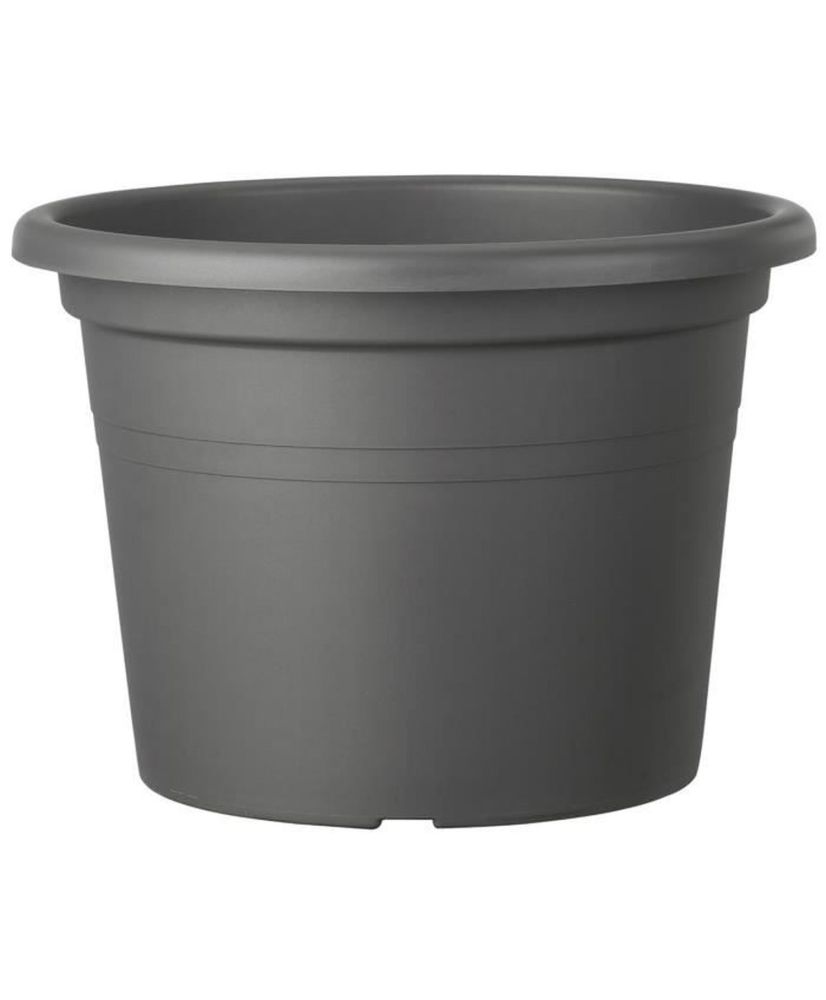 Runder anthrazitfarbener Blumentopf Day R – Farbe Anthrazitgrau – 50 cm Runder anthrazitfarbener Blumentopf Day R – Farbe Anthrazitgrau – 50 cm