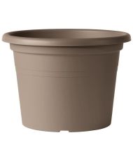 Day R camel round flower pot - Taupe color - 60 cm