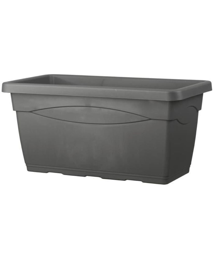Day R Anthracite rectangular flower box - 100 cm Day R Anthracite rectangular flower box - 100 cm