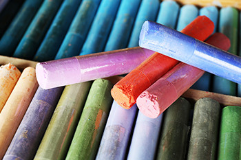 Dry pastels