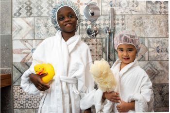 Children's bathrobes